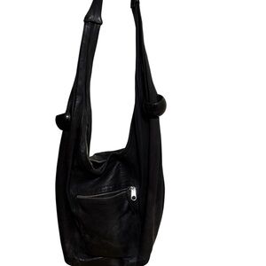 See by Chloé Black Leather Hobo Bag